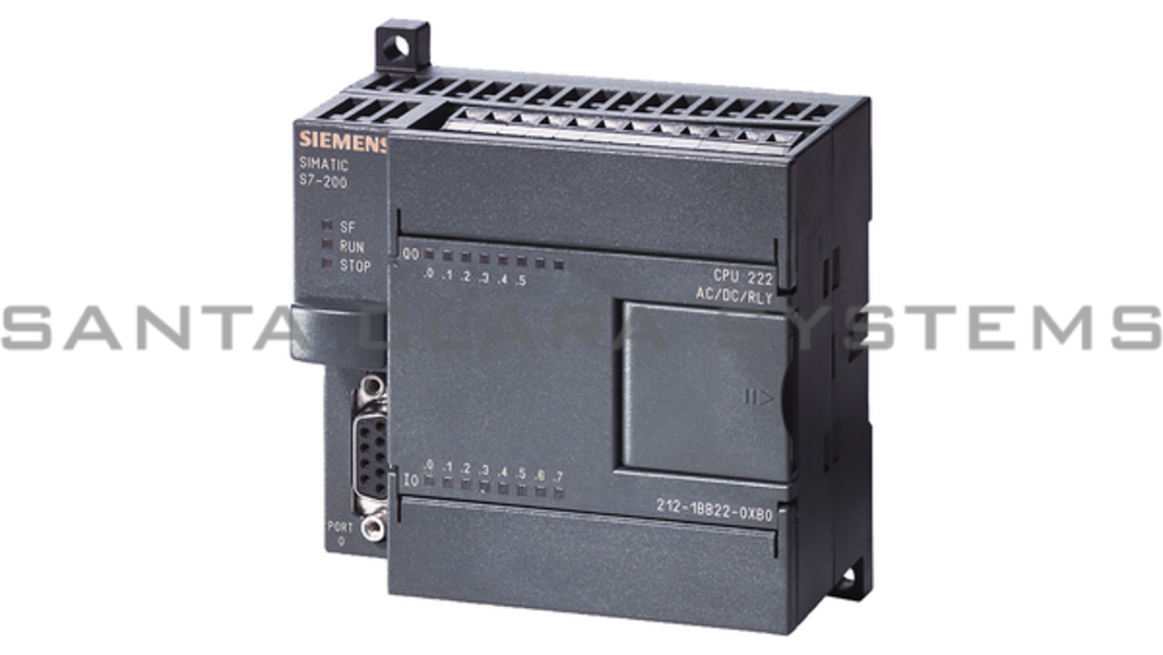 Siemens 6ES7212-1AB23-0XB0 Processor | CPU 222 | SIMATIC S7-200 | 6ES7212-1AB23-0XB0 Product Image