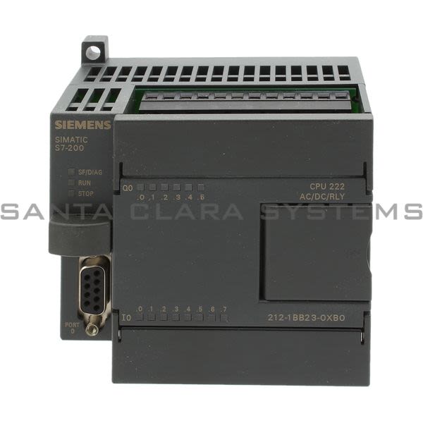 Siemens 6ES7212-1BB23-0XB0 Processor | CPU 222 | SIMATIC S7-200 | 6ES7212-1BB23-0XB0 Product Image