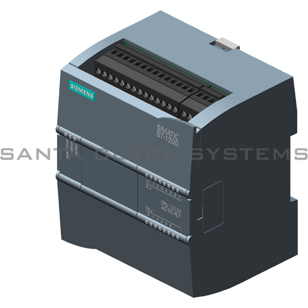 Siemens 6ES7212-1BE31-0XB0 Processor | CPU 1212C | SIMATIC S7-1200 Product Image