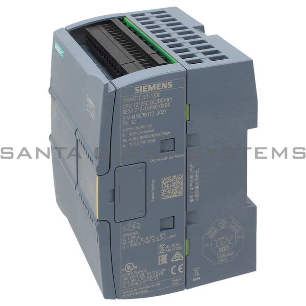 Siemens 6ES7212-1HF40-0XB0 Processor Product Image