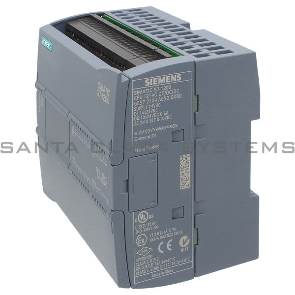 Siemens 6ES7214-1AE30-0XB0 Processor Product Image