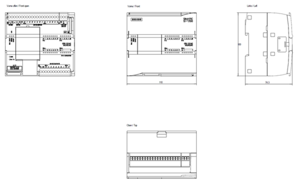 Siemens 6ES7214-1AG40-0XB0 Processor Product Image