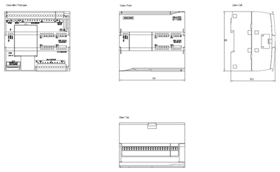 Siemens 6ES7214-1HG40-0XB0 Control Product Image