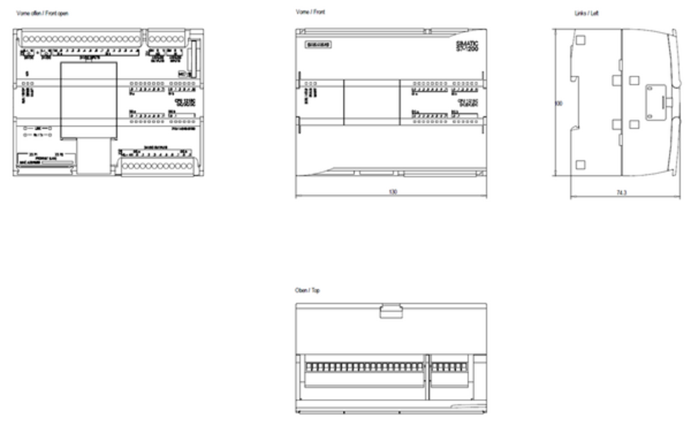 Siemens 6ES7215-1AG40-0XB0 Control Product Image