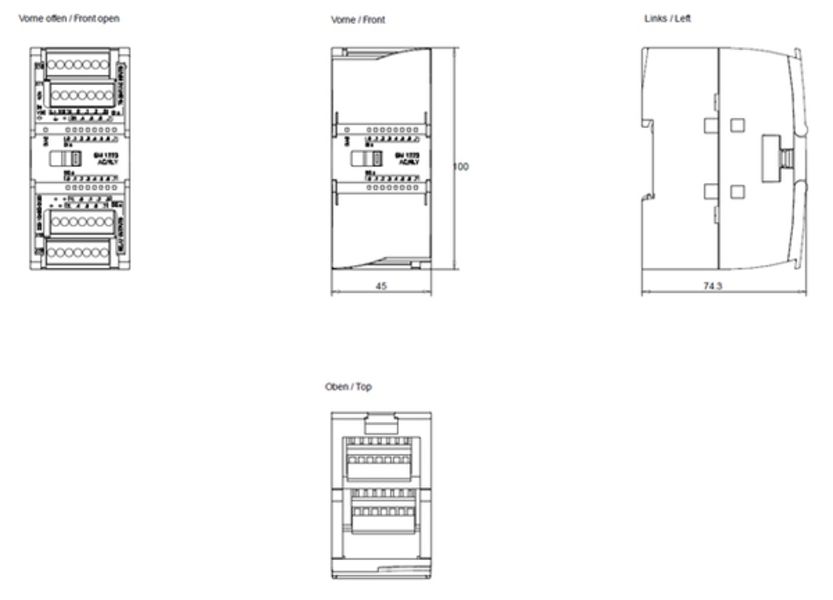 Siemens 6ES7223-1QH32-0XB0 Control Product Image