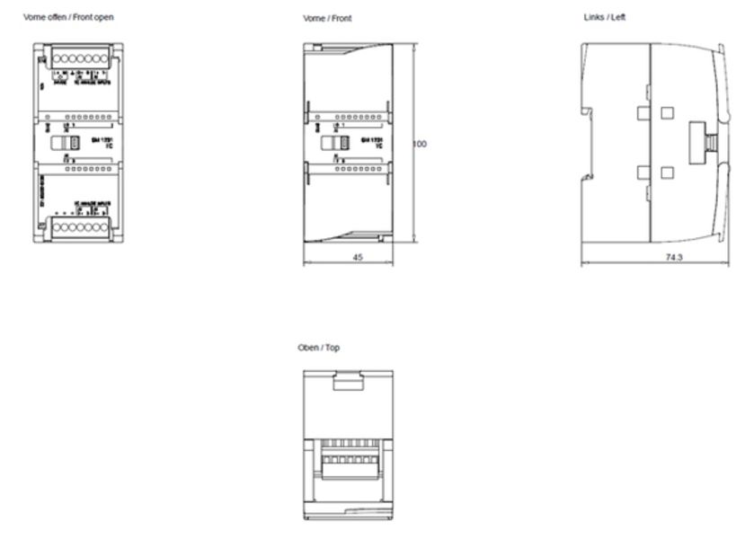 Siemens 6ES7231-5QD32-0XB0 Control Product Image