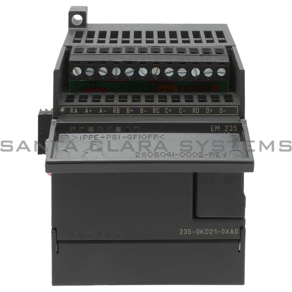 Siemens 6ES7235-0KD21-0XA0 Analog I/O Module | EM 235 | SIMATIC S7-200 Product Image