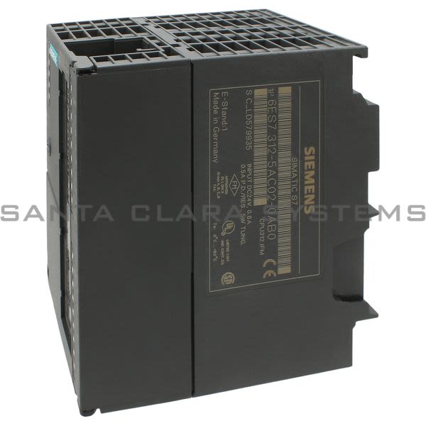 Siemens 6ES7312-5AC02-0AB0 Processor Product Image