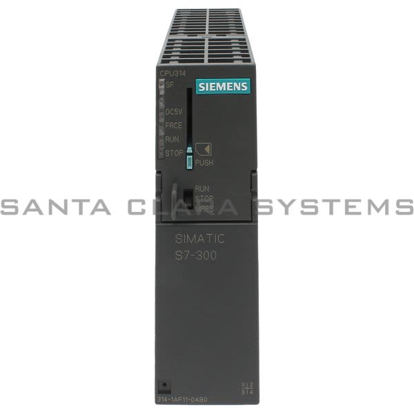 Siemens 6ES7314-1AF11-0AB0 Processor | CPU 314 | SIMATIC S7-300 | 6ES7314-1AF11-0AB0 Product Image