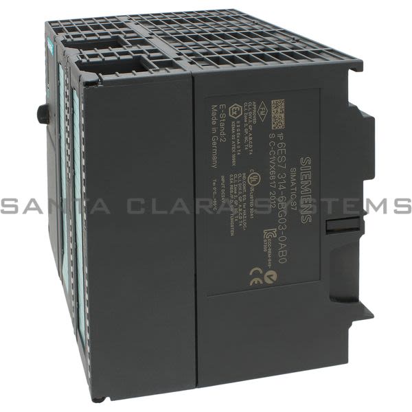 Siemens 6ES7314-6BG03-0AB0 Processor | CPU 314C-2 PTP | SIMATIC S7-300 | 6ES7314-6BG03-0AB0 Product Image