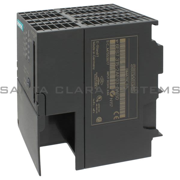 Siemens 6ES7315-2AF03-0AB0 Processor | CPU 315-2 DP | SIMATIC S7-300 | 6ES7315-2AF03-0AB0 Product Image