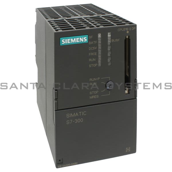 Siemens 6ES7316-2AG00-0AB0 Processor Product Image