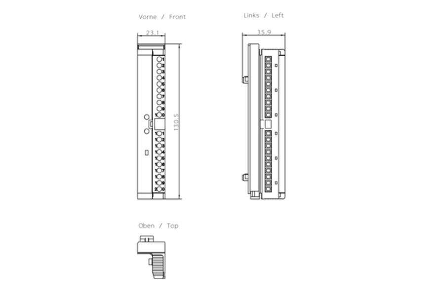 Siemens 6ES7392-1AJ00-0AA0 Terminal Block | 6ES7392-1AJ00-0AA0 Product Image