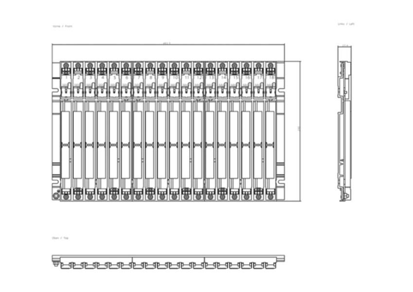 Siemens 6ES7401-2TA01-0AA0 Rack Product Image