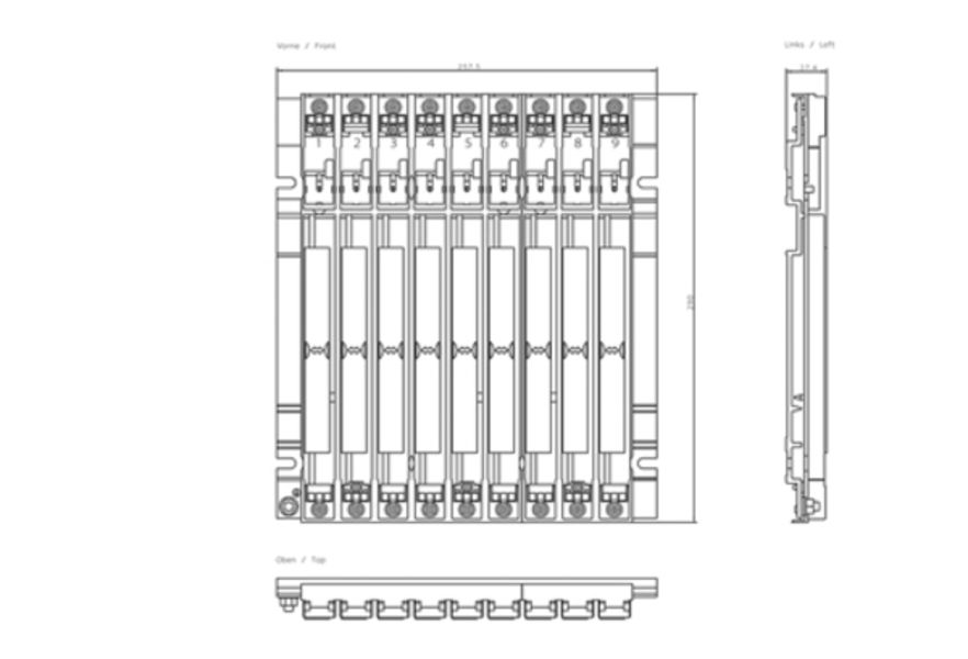 Siemens 6ES7403-1JA01-0AA0 Rack Product Image