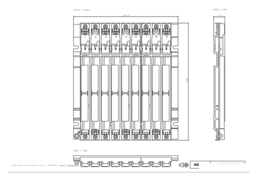 Siemens 6ES7403-1JA11-0AA0 Rack Product Image