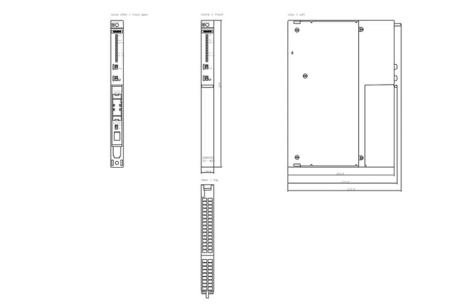 Siemens 6ES7405-0DA02-0AA0 Power Supply Product Image