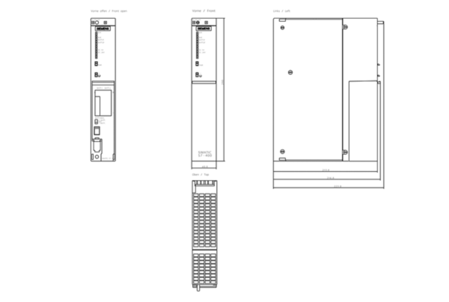 Siemens 6ES7405-0KA02-0AA0 Power Supply | PS 405 | SIMATIC S7-400 | 6ES7405-0KA02-0AA0 Product Image