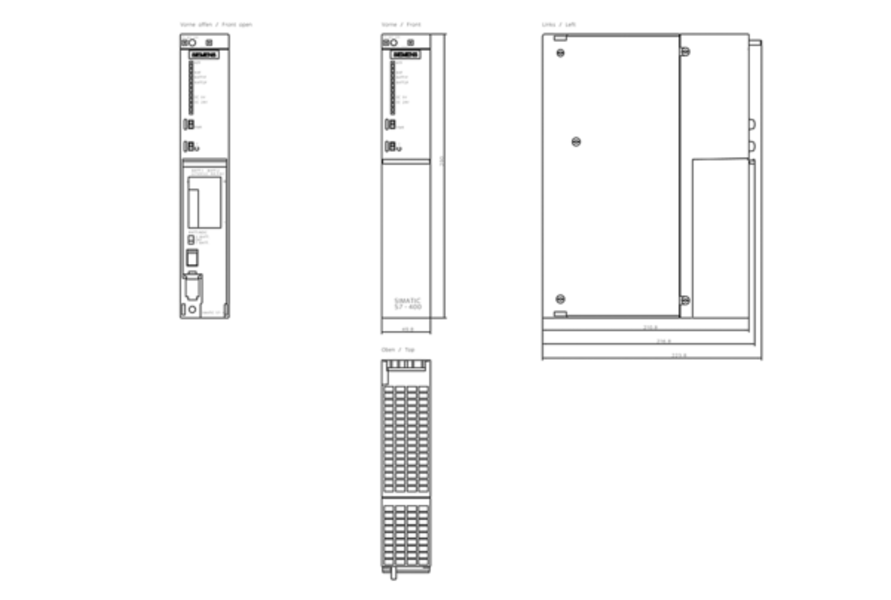 Siemens 6ES7405-0RA02-0AA0 Power Supply Product Image