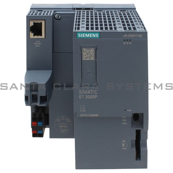 Siemens 6ES7510-1SJ00-0AB0 Processor | CPU 1510SP F-1 PN | SIMATIC ET200SP | 6ES7510-1SJ00-0AB0 Product Image