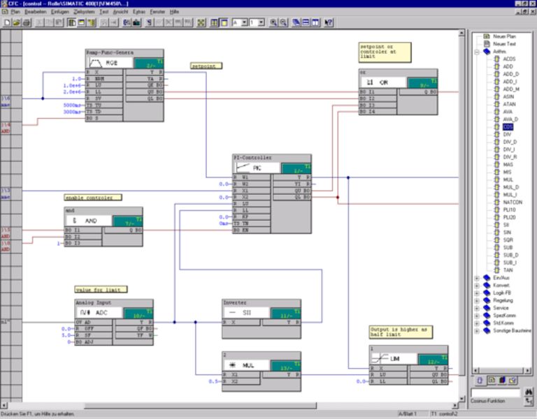 Siemens 6ES7852-0CC01-0YL5 Control Product Image