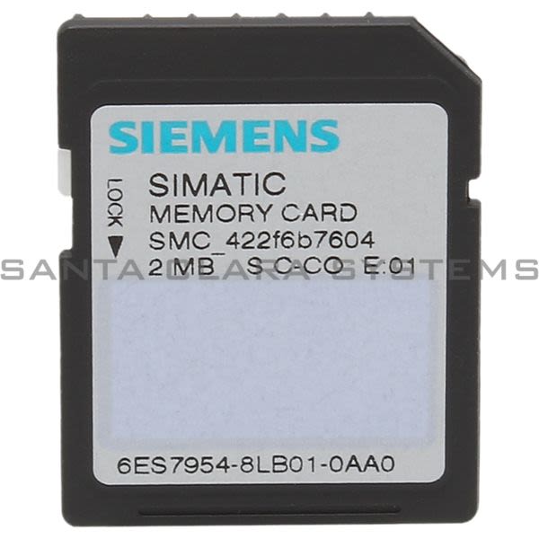 Siemens 6ES7954-8LB01-0AA0 Memory Card Product Image