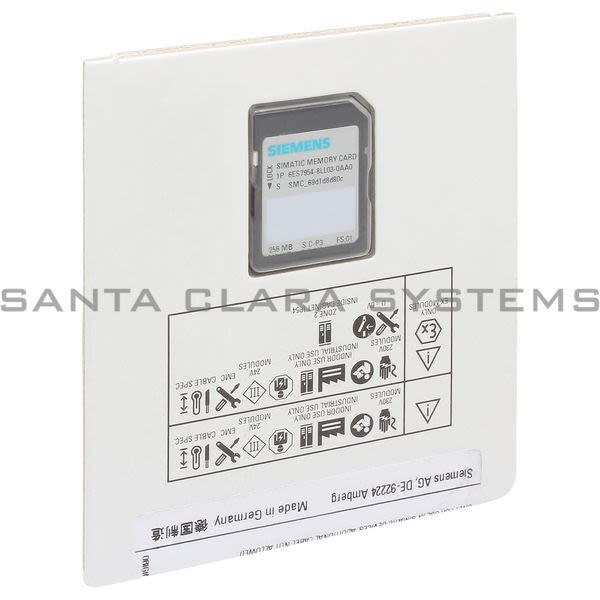 Siemens 6ES7954-8LL03-0AA0 Memory Card | 6ES7954-8LL03-0AA0 Product Image