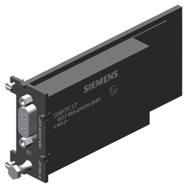 Siemens 6ES7964-2AA04-0AB0 Interface Module | if 964-DP | SIMATIC S7-400 Product Image