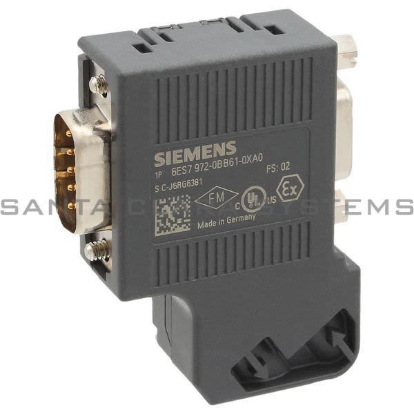 Siemens 6ES7972-0BB61-0XA0 Connector | 6ES7972-0BB61-0XA0 Product Image