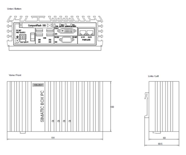 Siemens 6ES76478A Control Product Image