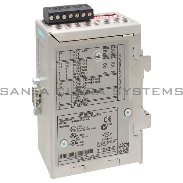 Siemens 6GK1503-3CA00 Profibus Module Product Image