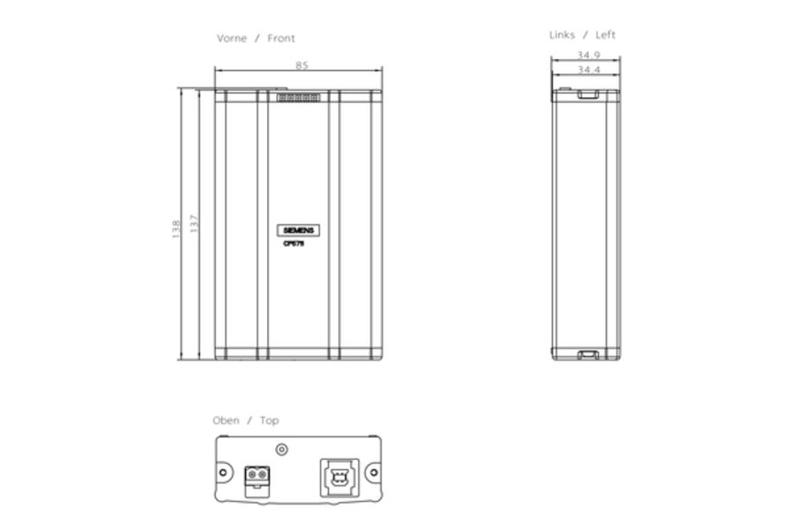 Siemens 6GK1571-1AA00 Communication Processor Product Image