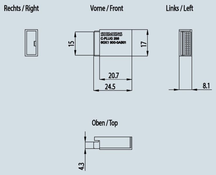 Siemens 6GK1900-0AB01 Control Product Image