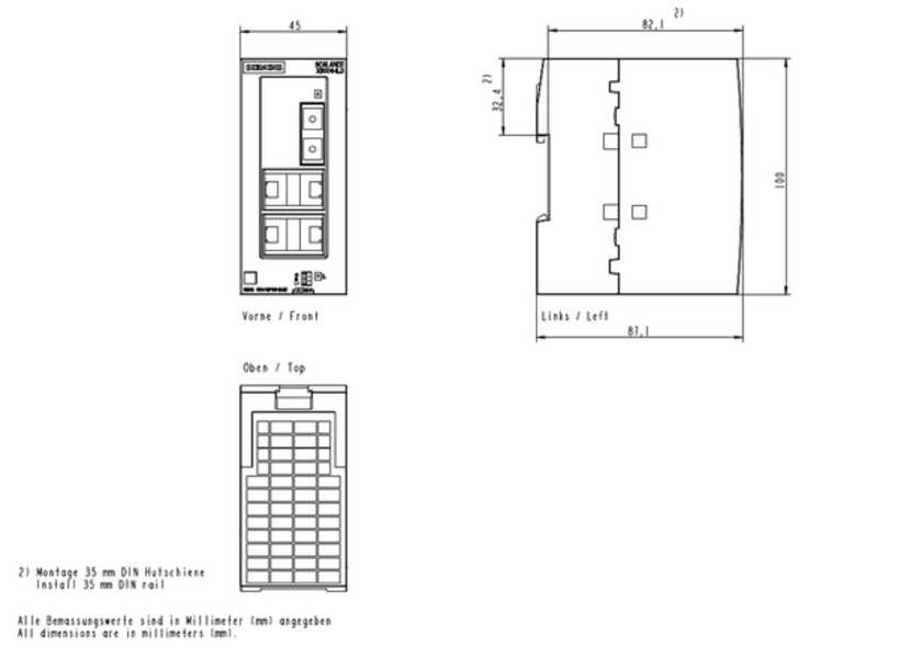Siemens 6GK5004-1BF00-1AB2 Switch Product Image