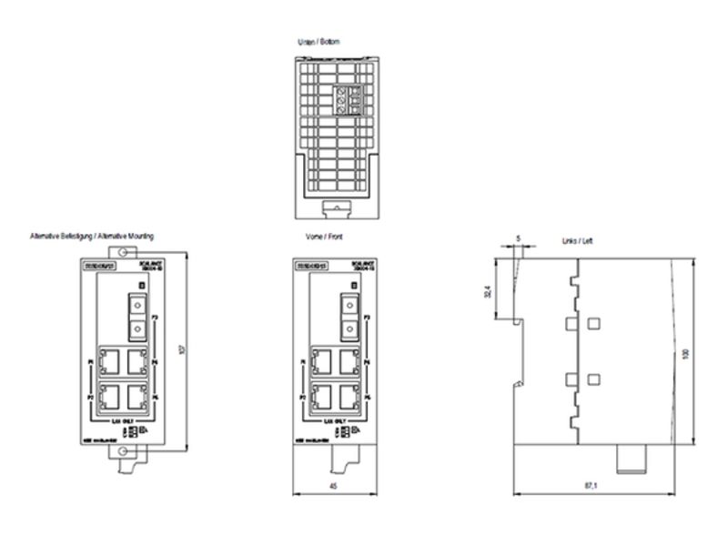 Siemens 6GK5004-1GL00-1AB2 Control Product Image