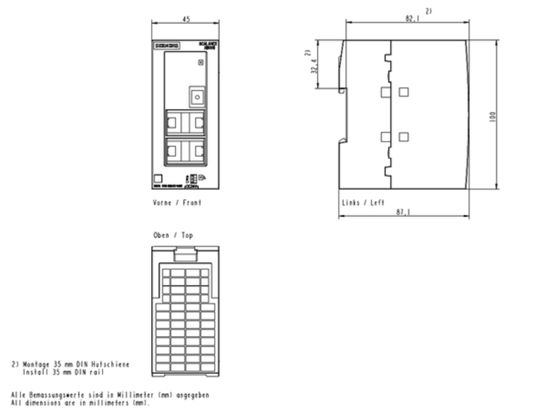 Siemens 6GK5005-0GA00-1AB2 Control Product Image