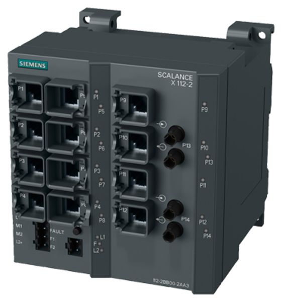 Siemens 6GK5112-2BB00-2AA3 Switch | 6GK5112-2BB00-2AA3 Product Image