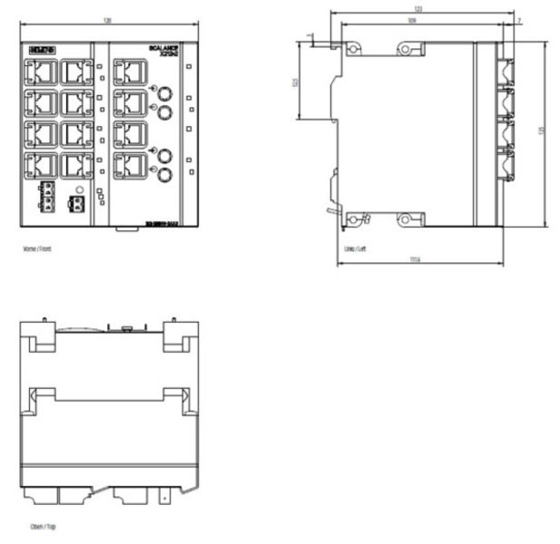 Siemens 6GK5212-2BC00-2AA3 Control Product Image