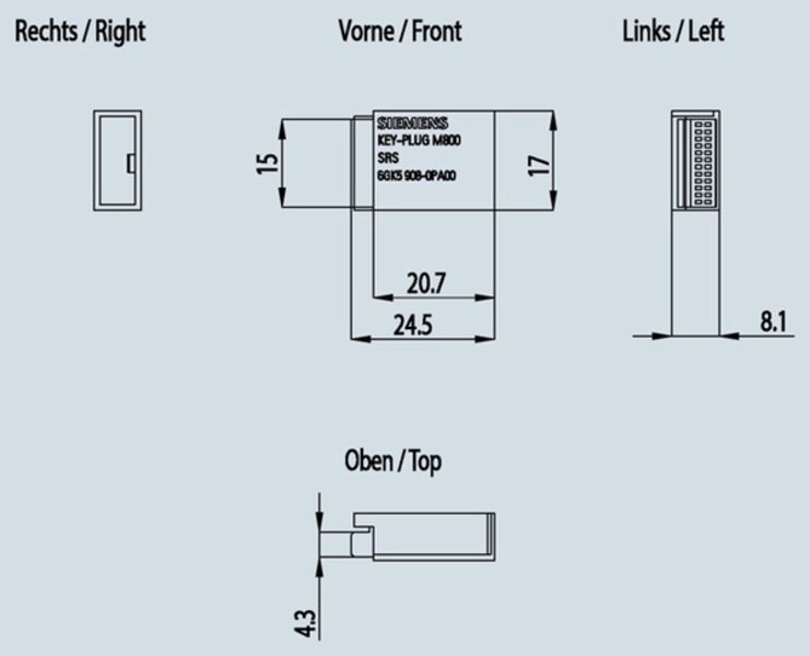 Siemens 6GK5908-0PA00 Control Product Image