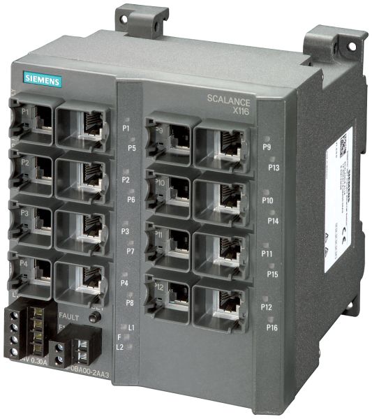 Siemens 6GK5116-0BA00-2AA3 Control Product Image