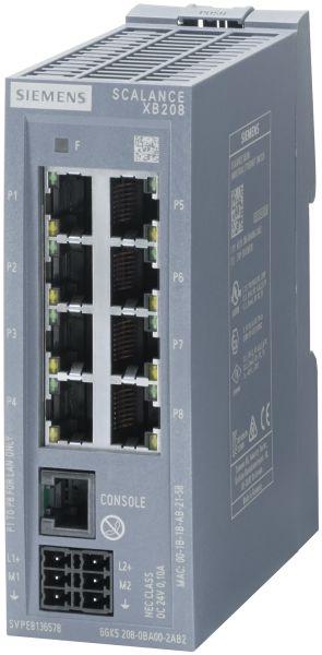 Siemens 6GK5208-0BA00-2AB2 Control Product Image