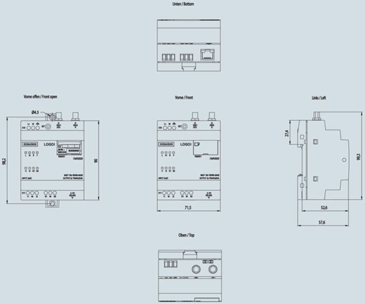Siemens 6GK7142-7BX00-0AX0 Control Product Image