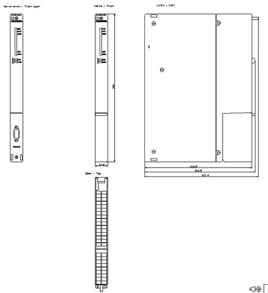 Siemens 6GK7443-5FX02-0XE0 Communication Processor Product Image