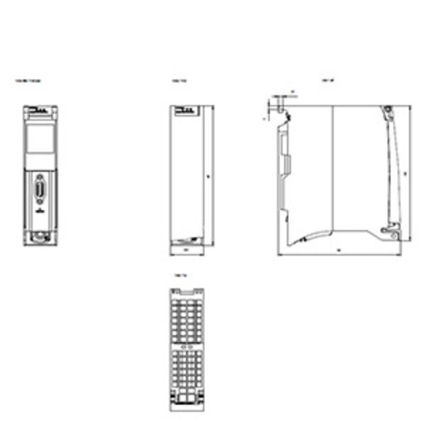 Siemens 6GK7542-5FX00-0XE0 Communication Module | cm 1542-5 | SIMATIC S7-1500 | 6GK7542-5FX00-0XE0 Product Image