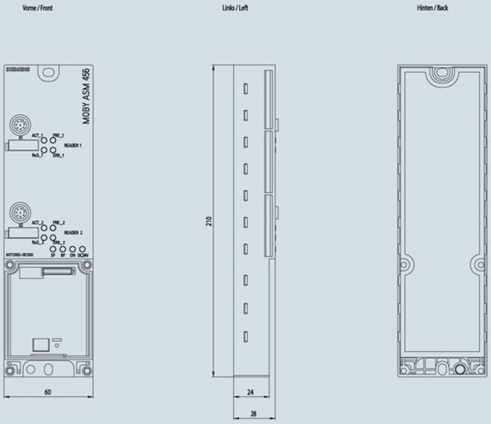 Siemens 6GT2002-0ED00 Interface Module | Moby | ASM 456 | 6GT2002-0ED00 Product Image