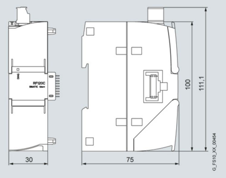 Siemens 6GT2002-0LA00 Communication Module Product Image