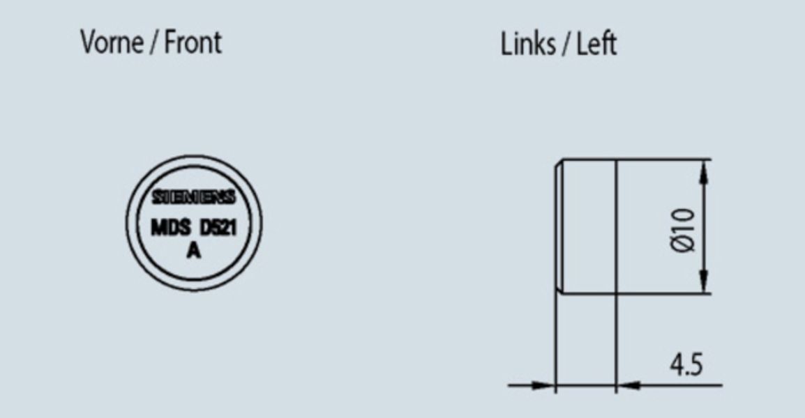 Siemens 6GT2600-5AE00 Transponder Product Image