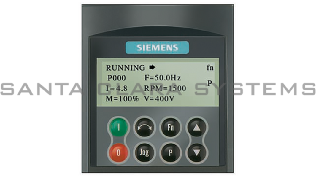 Siemens 6SE6400-0AP00-0CA0 Cyrillic Advanced Operator Panel | CAOP | Micromaster | 6SE6400-0AP00-0CA0 Product Image