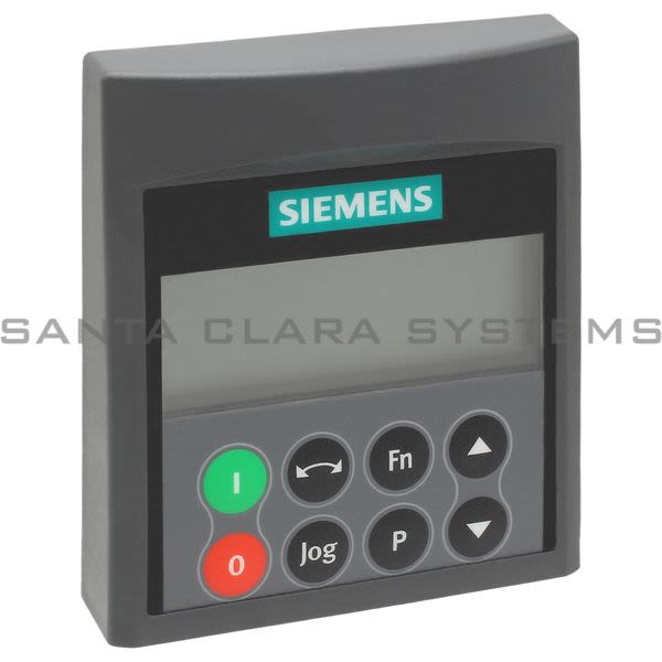 Siemens 6SE6400-0BP00-0AA0 Basic Operator Panel Product Image