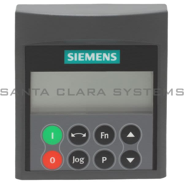 Siemens 6SE6400-0BP00-0AA0 Basic Operator Panel Product Image